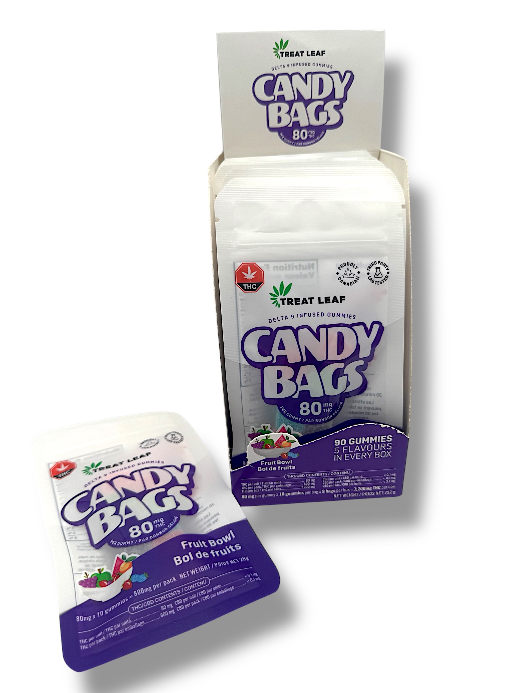 Photoroom_20250107_195531 Treat Leaf 80mg – 800mg per bag